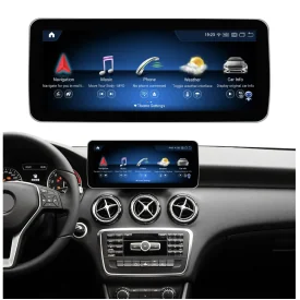 Grand Ecran 12.3" Mercedes Classe A W176 Carplay Android GPS Bluetooth