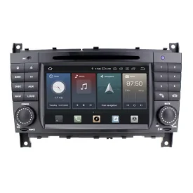 Autoradio Mercedes CLK W209 Carplay Android GPS Bluetooth