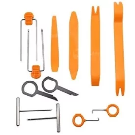 Outils démontage garniture sans rayure et clés extraction autoradio