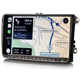 Autoradio VW T6 Android Auto Apple Carplay GPS Bluetooth Poste Radio Ecran Tactile Compatible VW T6 D'origine