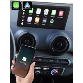 Android Auto Apple Carplay Audi Q2 Boitier Adaptateur Sans Fil Wifi USB Module Pour Ecran Autoradio Voiture D'origine