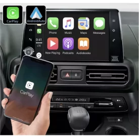 Apple Carplay Android Auto Citroen Berlingo 3 Boitier Adaptateur Sans Fil Wifi USB Module Pour Ecran Autoradio Voiture D'origine