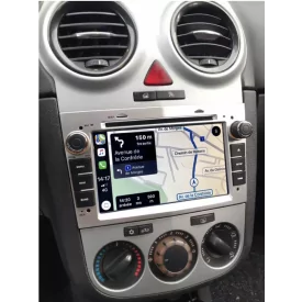Autoradio Opel Corsa D Apple Carplay Android GPS Bluetooth Compatible Poste D'origine