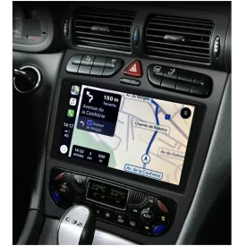 Autoradio GPS Mercedes W203 Carplay Android Bluetooth